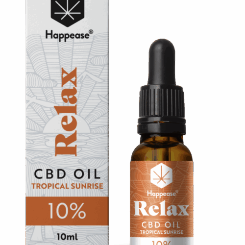 Happease Relax CBD Oil Tropical Sunrise