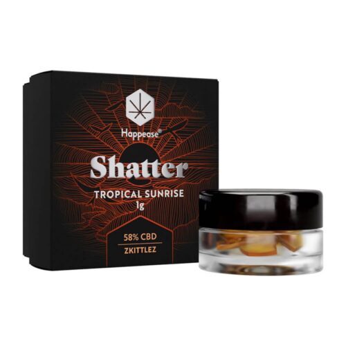 Happease - Kivonat Trópusi napkelte Összetör 58% CBD