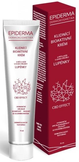 Epiderma bioaktív CBD krém pikkelysömörre