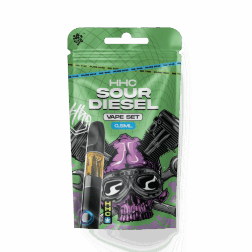Czech CBD HHC Set akkumulátor + kazetta Savanyú Diesel