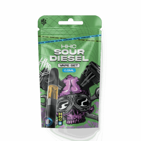 Czech CBD HHC Set akkumulátor + kazetta Savanyú Diesel