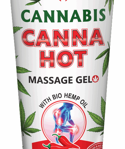 Palacio CANNABIS masszázsgél melegítő tubus
