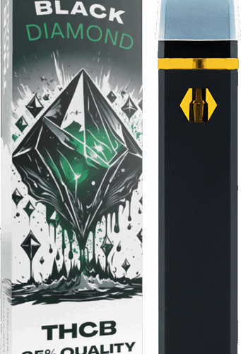 Canntropy THCB eldobható Vape Pen Black Diamond