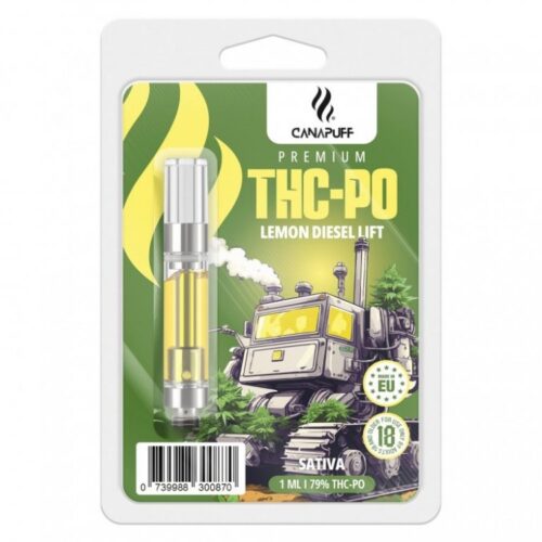 CanaPuff THCPO kazettás Citrom Diesel Lift