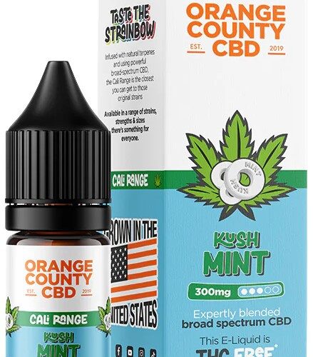 Orange County CBD E-Liquid Kush Mint