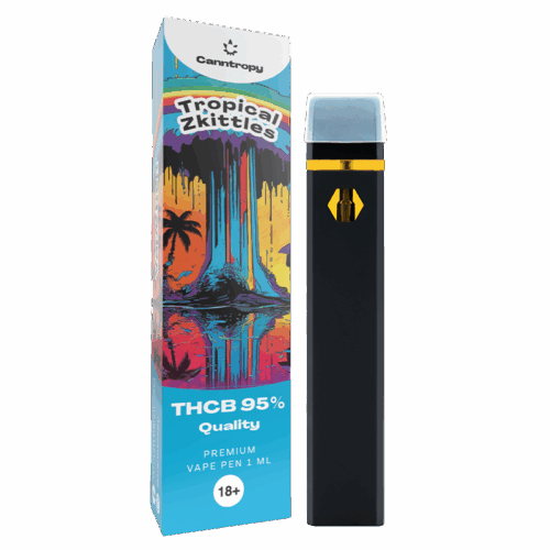 Canntropy THCB Vape Pen Tropical Zkittles