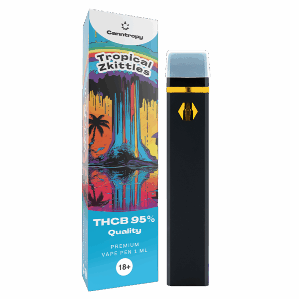 Canntropy THCB Vape Pen Tropical Zkittles