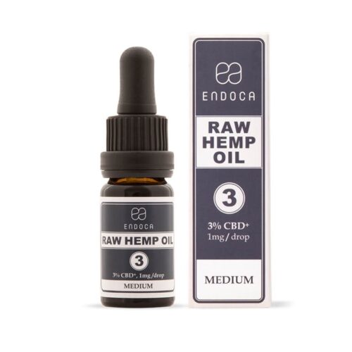 Endoca RAW Kenderolaj 300 mg CBD + CBDa (3%)