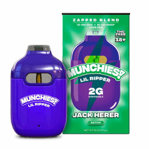 Delta Munchies 10-OH-HHC/10-OH-HHCP Lil Ripper Vape Pen Jack Herer