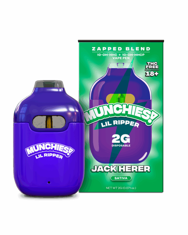 Delta Munchies 10-OH-HHC/10-OH-HHCP Lil Ripper Vape Pen Jack Herer