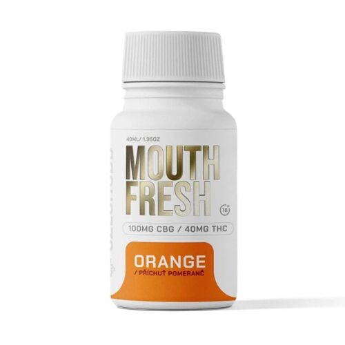 Czech CBD THC MouthFresh Orange