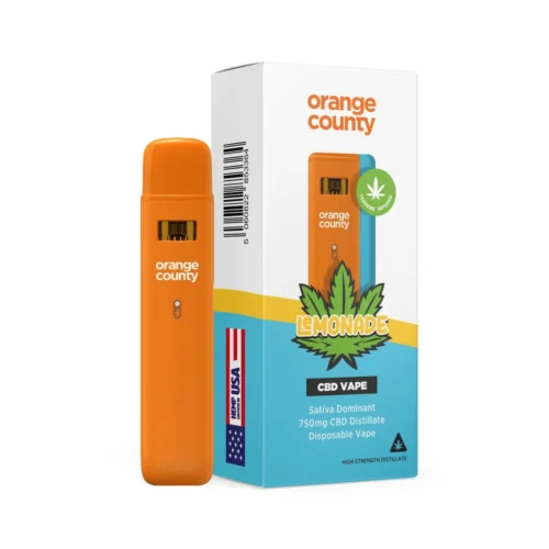 Orange County CBD Eldobható E-cigaretta toll limonádéval