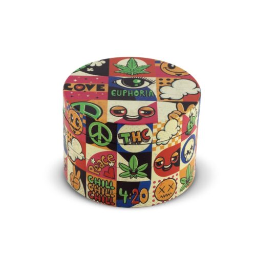Euphoria Fémcsiszoló Groovy 63 mm - 4 részes