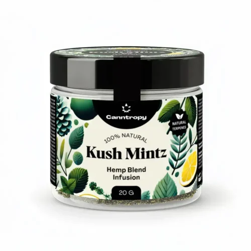 Canntropy Kenderkeverék őrölt virágok – Kush Mentz (20 g)