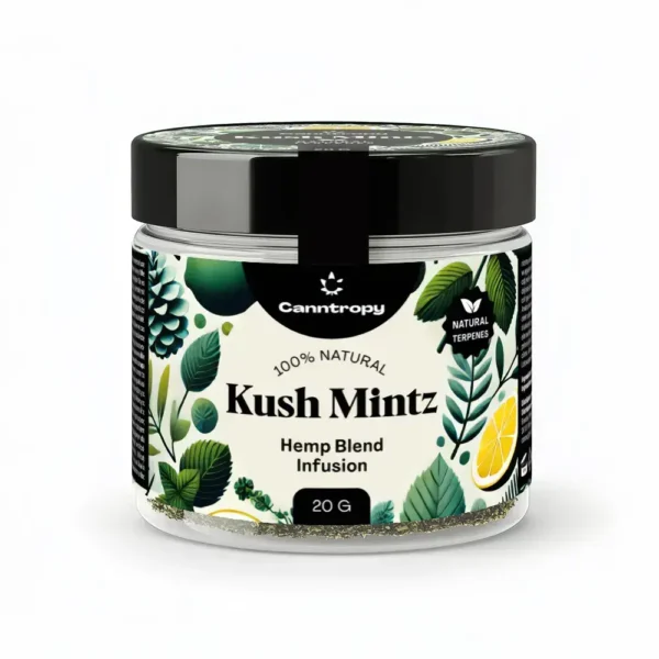 Canntropy Kenderkeverék őrölt virágok – Kush Mentz (20 g)