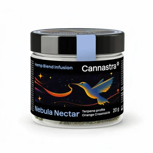 Cannastra Kenderkeverék - Nebula Nectar őrölt virágok narancsos krémkeverék (20 g)