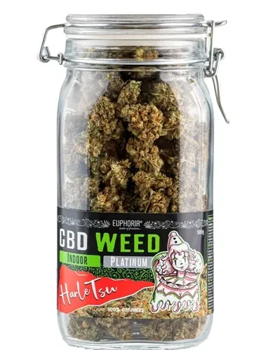 Euphoria CBD Weed Glass Platinum Harle Tsu