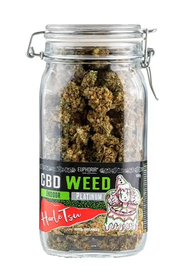 Euphoria CBD Weed Glass Platinum Harle Tsu
