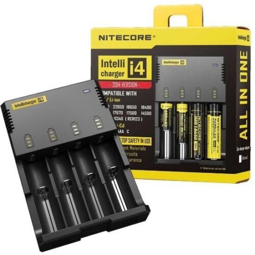 Nitecore Intellicharger i4 - Többfunkciós akkumulátortöltő