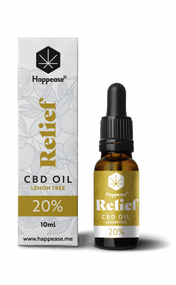 Happease Relief CBD olaj citromfa