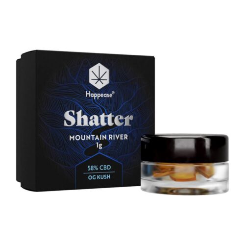Happease - Kivonat Mountain River Összetör 58% CBD