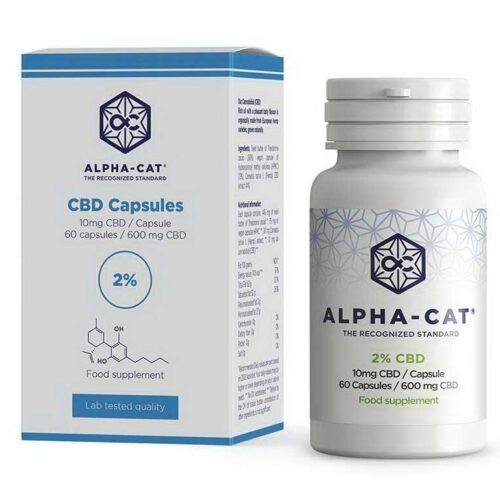 Alpha-CAT CBD kapszula 60x10 mg