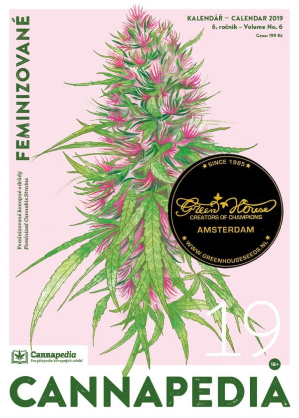 Kalendař 2019 a 15 fem semínek od Green House Seeds