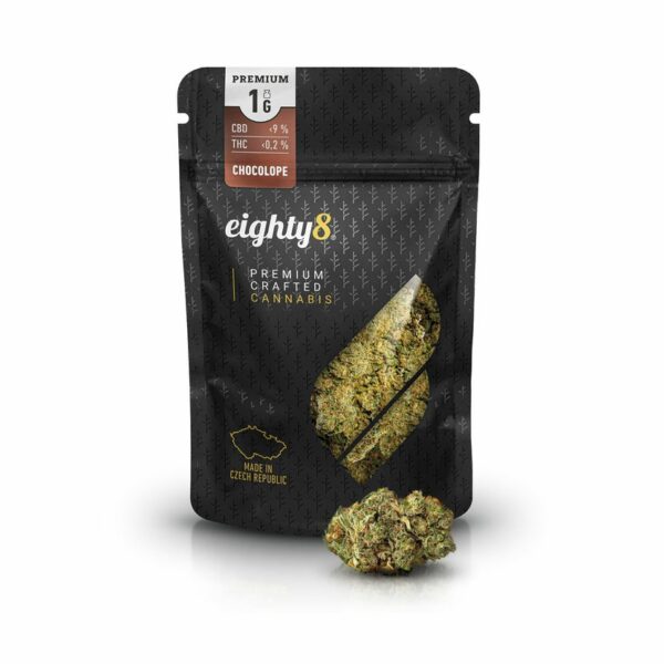 Eighty8 CBD kender virág Chocolope -1-25 gramm 25 gramm