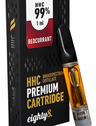 Eighty8 HHC patron Piros ribizli - 99 % HHC