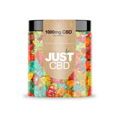 JustCBD gyümölcs gumicukor 250-3000 mg CBD 1000 mg