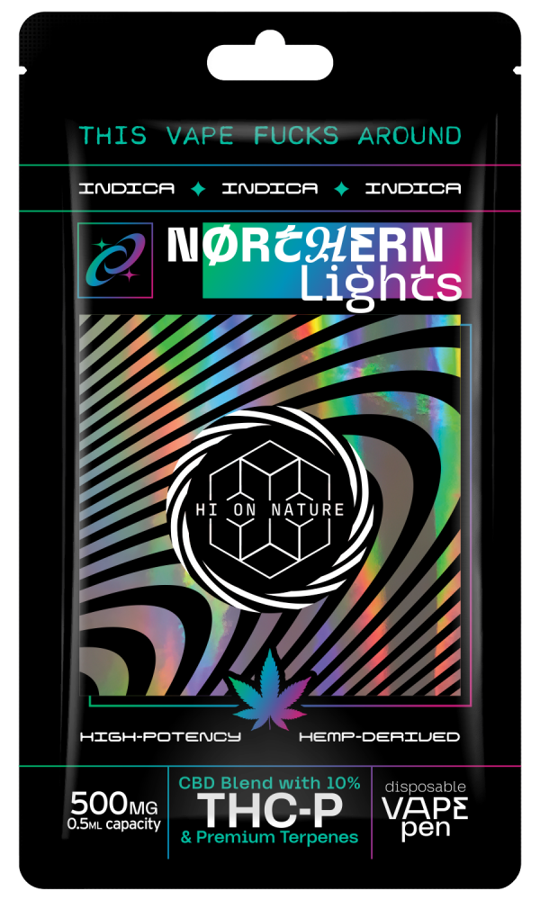 Hi on Nature THCP Vape Pen Northern Lights