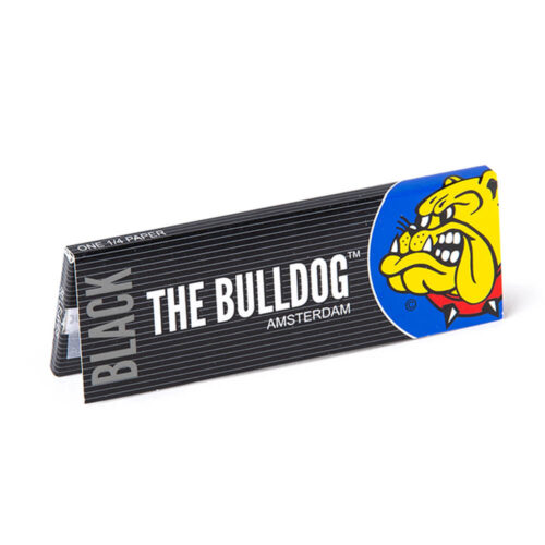 The Bulldog Fekete kis gördülő papírok 1/4
