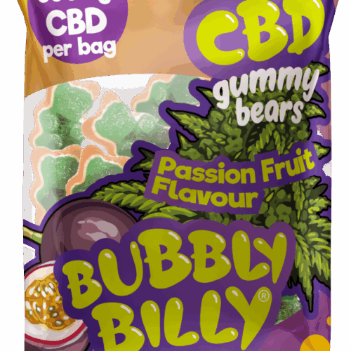 Bubbly Billy Buds passiógyümölcs ízű CBD gumimaci (300 mg)
