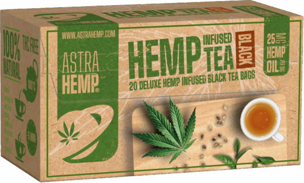 Astra kender fekete tea 25 mg kenderolaj (20 teászsákos doboz)