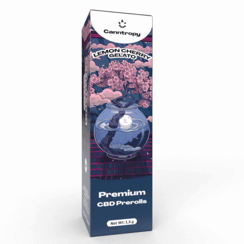 Canntropy CBD előtekercsek citromcseresznye gelato