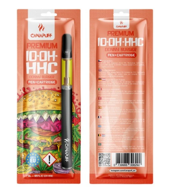 CanaPuff 10-OH-HHC toll + Donny Burger patron