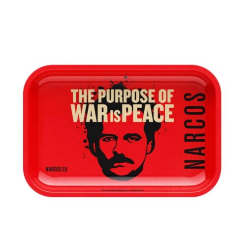 Narcos Fém gördülőtálca Red Edition