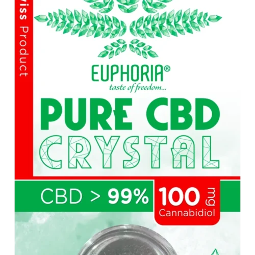 Euphoria Tiszta CBD kristály - 99% (100 mg)