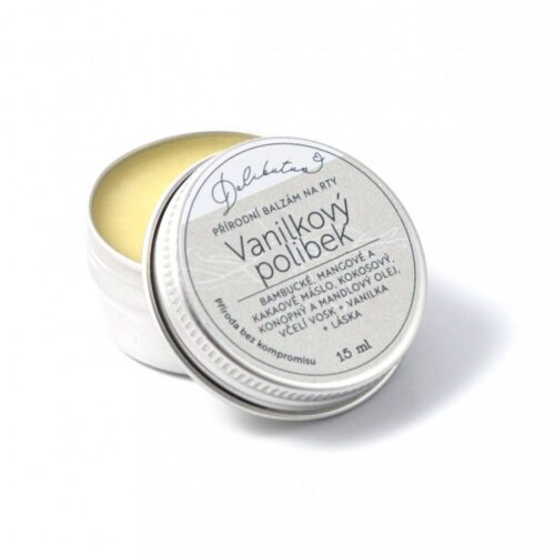 Delibutus Természetes ajakápoló Vanilla Kiss 15 ml