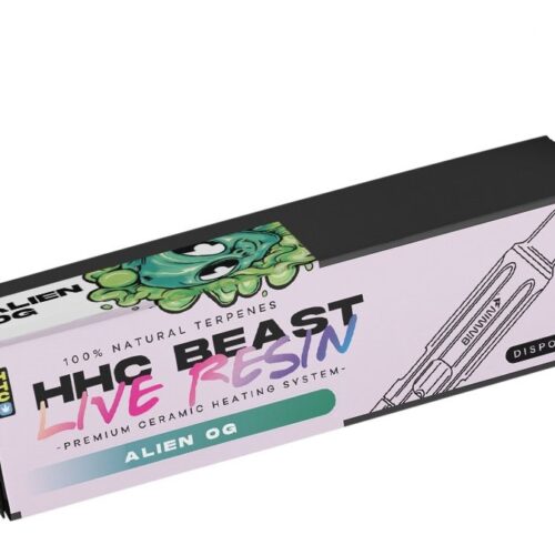 Czech CBD HHC Vape VADÁLLAT Idegen OG Élő gyanta