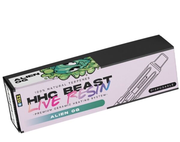 Czech CBD HHC Vape VADÁLLAT Idegen OG Élő gyanta