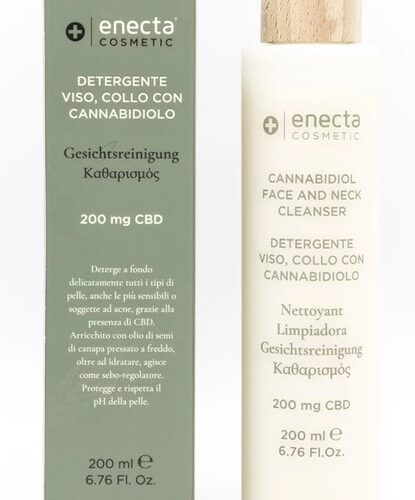 Enecta CBD arc- és nyaktisztító