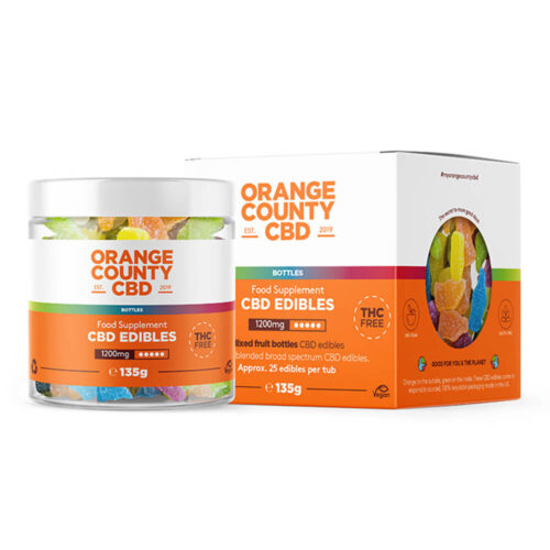 Orange County CBD Gumikás üvegek