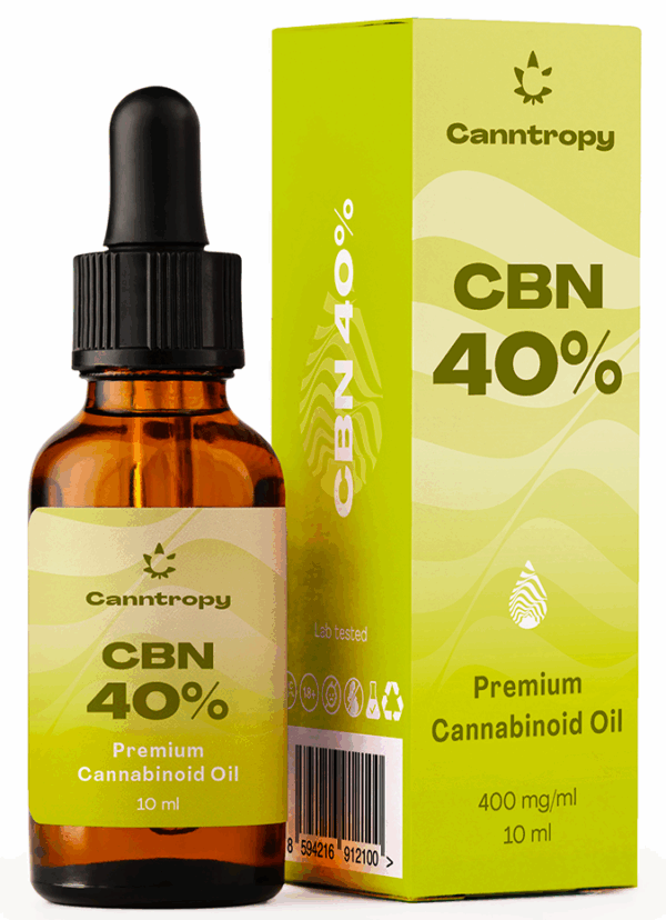 Canntropy CBN prémium kannabinoid olaj - 40%