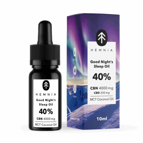 Hemnia Good Night's Sleep MCT kókuszolaj 40%