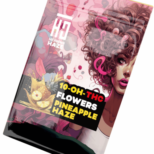 Heavens Haze 10-OH-THC Virágok Ananász Haze
