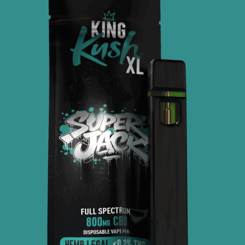 King Kush XL CBD Vape Pen Super Jack