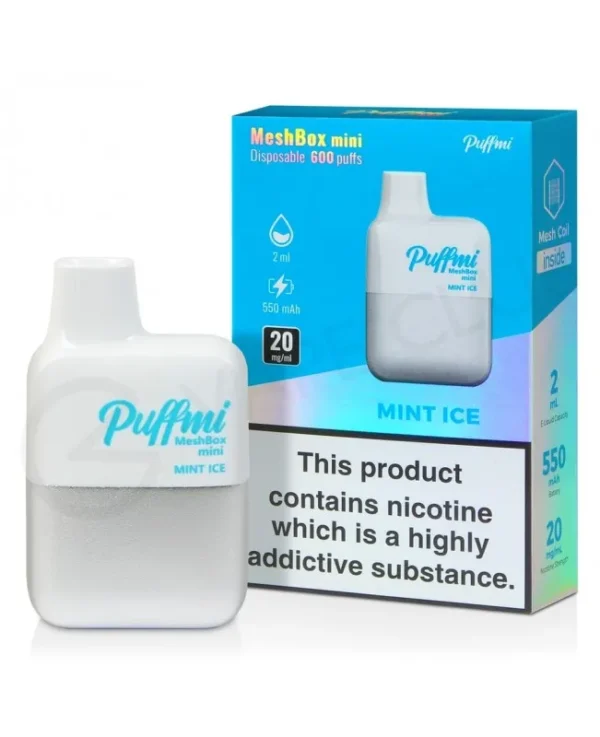 Puffmi MeshBox mini Vape Pen menta jég