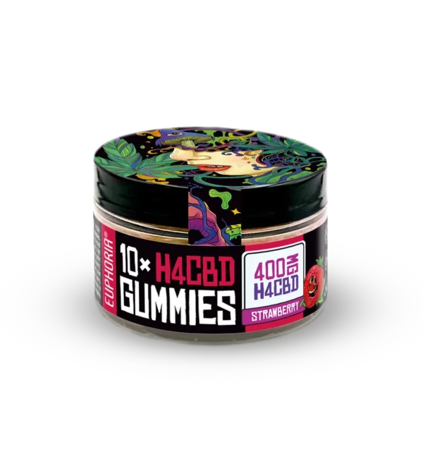 Euphoria H4CBD Gummies Strawberry