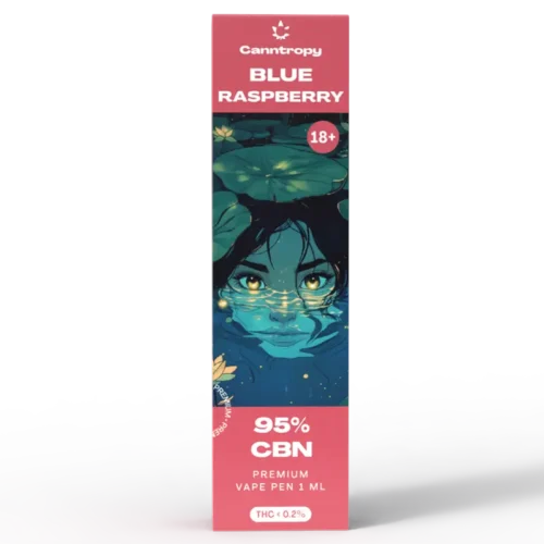 Canntropy CBN Vape Pen Blue Raspberry